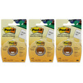 Post-It Labeling and Cover-up Tape, 1in x 700in Per Roll, PK3 MMM658